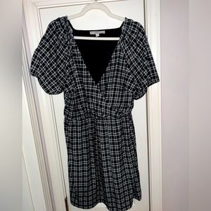 Women’s Loft Plaid Wrap Dress